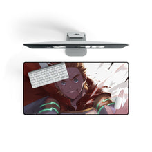 Load image into Gallery viewer, Mirio Togata hurt but still smiling Mouse Pad (Desk Mat) On Desk
