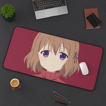 Load image into Gallery viewer, Blend S Mafuyu Hoshikawa Mouse Pad (Desk Mat) On Desk
