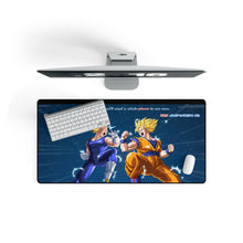Load image into Gallery viewer, Vegeta and Goku Mouse Pad (Desk Mat) On Desk
