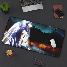 Load image into Gallery viewer, Angel Beats! Kanade Tachibana Mouse Pad (Desk Mat) On Desk
