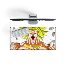 Load image into Gallery viewer, Broly Mouse Pad (Desk Mat) On Desk
