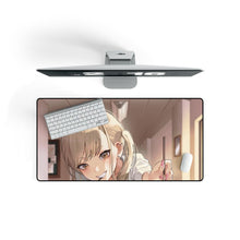 Load image into Gallery viewer, Anime Girl Mouse Pad (Desk Mat) On Desk

