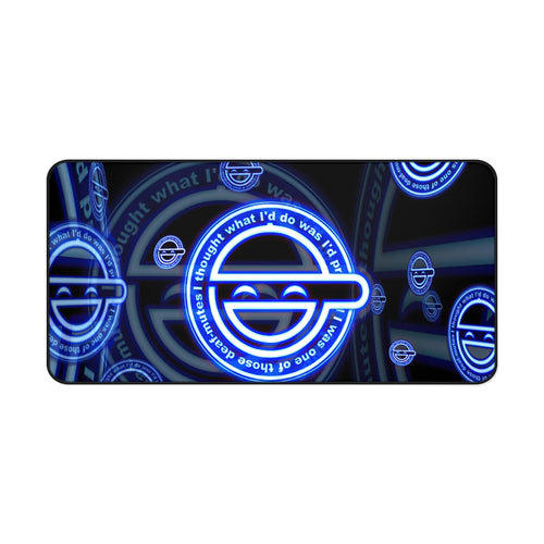 The Laughing Man Mouse Pad (Desk Mat)