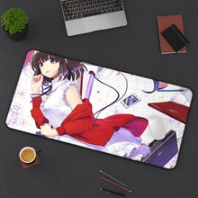 Load image into Gallery viewer, Saekano: How To Raise A Boring Girlfriend Mouse Pad (Desk Mat) On Desk
