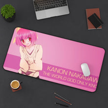 Load image into Gallery viewer, The World God Only Knows Mouse Pad (Desk Mat) On Desk
