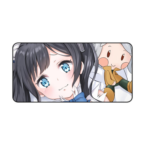 Is It Wrong To Try To Pick Up Girls In A Dungeon? Mouse Pad (Desk Mat)