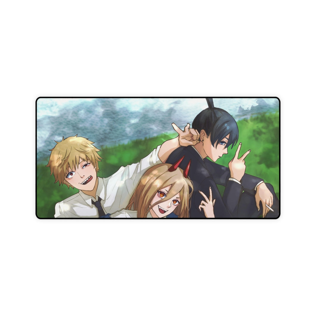 Anime Chainsaw Man Mouse Pad (Desk Mat)