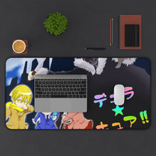 Load image into Gallery viewer, Durarara!! Izaya Orihara, Masaomi Kida, Anri Sonohara Mouse Pad (Desk Mat) With Laptop
