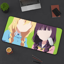 Load image into Gallery viewer, Blend S Maika Sakuranomiya, Kaho Hinata Mouse Pad (Desk Mat) On Desk
