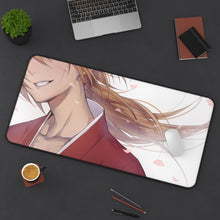 Load image into Gallery viewer, Rurouni Kenshin - Kenshin Himura Mouse Pad (Desk Mat) On Desk
