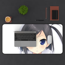 Load image into Gallery viewer, The "H.e.n.t.a.i" Prince and the Stony Cat. by Mouse Pad (Desk Mat) With Laptop
