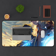 Load image into Gallery viewer, Naruto &amp; Sasuke Mouse Pad (Desk Mat) With Laptop
