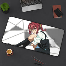 Load image into Gallery viewer, Kiznaiver Chidori Takashiro Mouse Pad (Desk Mat) On Desk

