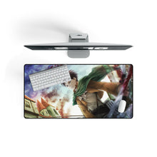 Load image into Gallery viewer, Levi Ackerman Mouse Pad (Desk Mat) On Desk
