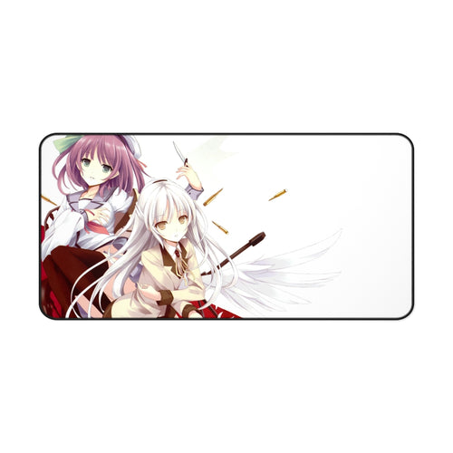 Angel Beats! Kanade Tachibana, Yuri Nakamura Mouse Pad (Desk Mat)