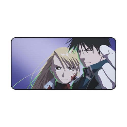 Riza Hawkeye Roy Mustang Mouse Pad (Desk Mat)