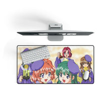 Load image into Gallery viewer, Onegai Twins! Mouse Pad (Desk Mat) On Desk
