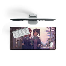 Load image into Gallery viewer, Anime School Girls Mouse Pad (Desk Mat) On Desk
