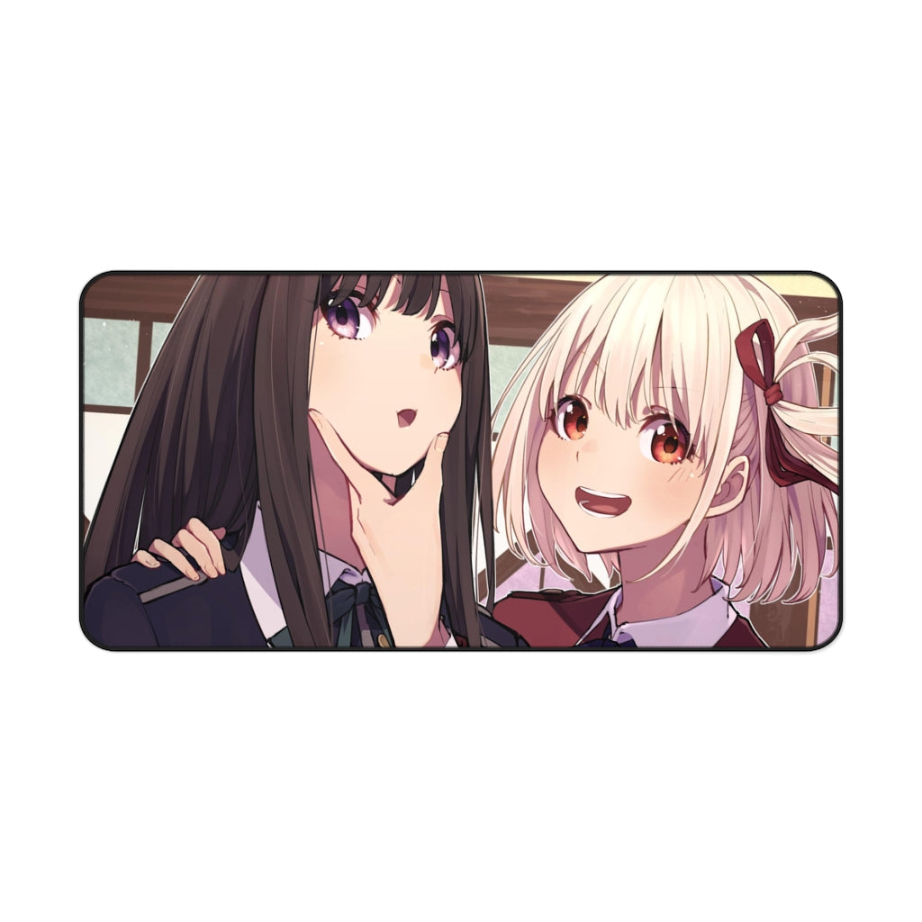 Lycoris Recoil Takina Inoue, Chisato Nishikigi Mouse Pad (Desk Mat)