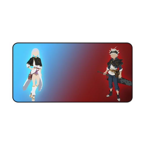 Black Clover Asta, Noelle Silva Mouse Pad (Desk Mat)
