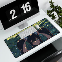 Load image into Gallery viewer, Anime Girl Mouse Pad (Desk Mat) With Laptop

