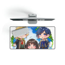 Load image into Gallery viewer, To Become a Real Heroine! The Unpopular Girl and the Secret Task Mouse Pad (Desk Mat)
