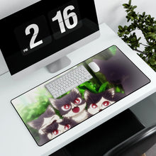 Load image into Gallery viewer, My Roommate is a Cat Mouse Pad (Desk Mat) With Laptop
