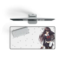 Load image into Gallery viewer, Anime Girl Mouse Pad (Desk Mat) On Desk
