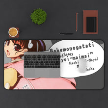 Load image into Gallery viewer, Monogatari (Series) Mouse Pad (Desk Mat) With Laptop
