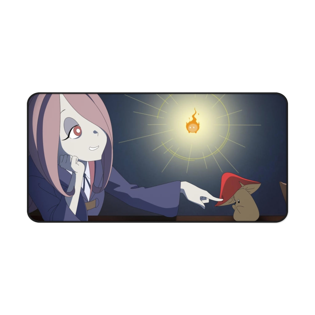 Little Witch Academia Sucy Manbavaran, Computer Keyboard Pad Mouse Pad (Desk Mat)