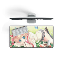 Load image into Gallery viewer, Little Busters! Mouse Pad (Desk Mat) On Desk
