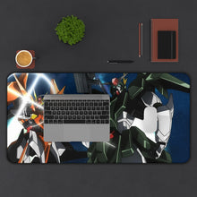 Load image into Gallery viewer, Anime Gundam Mouse Pad (Desk Mat) With Laptop
