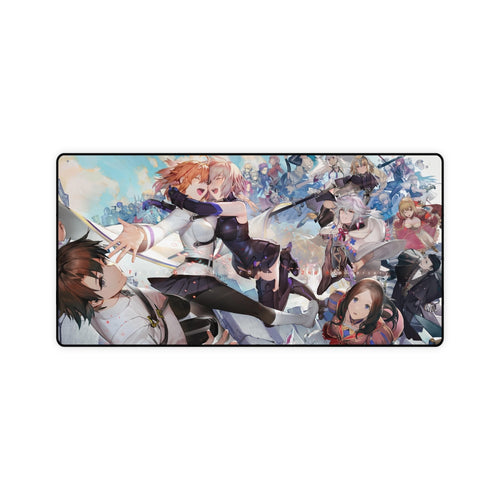 Fate/Grand Order Mashu Kyrielight, Ritsuka Fujimaru, Red Saber, Saber, Fou Mouse Pad (Desk Mat)