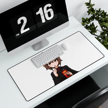 Load image into Gallery viewer, Girls und Panzer Mouse Pad (Desk Mat) With Laptop

