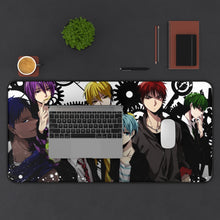Load image into Gallery viewer, Kuroko&#39;s Basketball Mouse Pad (Desk Mat) With Laptop
