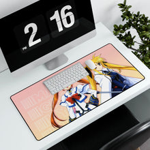 Load image into Gallery viewer, Magical Girl Lyrical Nanoha Mouse Pad (Desk Mat) With Laptop
