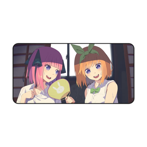 The Quintessential Quintuplets Nino Nakano, Yotsuba Nakano Mouse Pad (Desk Mat)