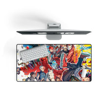 Load image into Gallery viewer, My Hero Academia Izuku Midoriya, Katsuki Bakugou, All Might, Tenya Iida, Tsuyu Asui Mouse Pad (Desk Mat) On Desk
