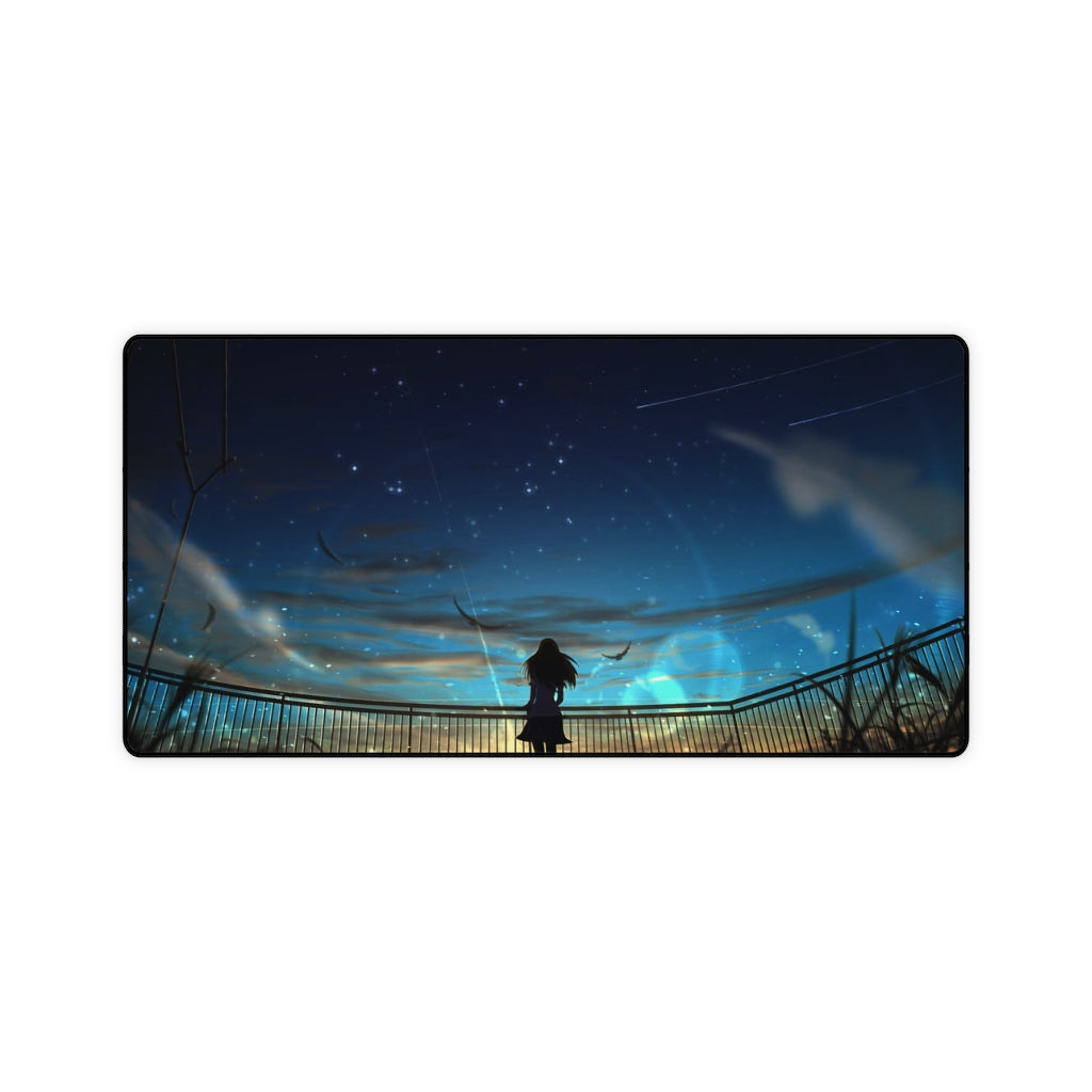 Taking time to admire the beauty of space Mouse Pad (Desk Mat)