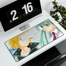 Load image into Gallery viewer, Meliodas and Elizabeth Mouse Pad (Desk Mat)
