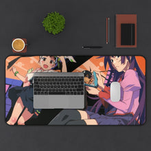 Load image into Gallery viewer, Monogatari (Series) Mouse Pad (Desk Mat) With Laptop
