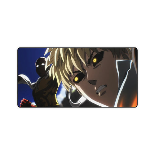 Saitama VS Genos Mouse Pad (Desk Mat)