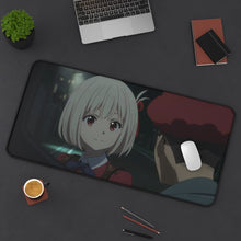 Load image into Gallery viewer, Lycoris Recoil Mouse Pad (Desk Mat) On Desk
