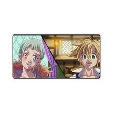 Load image into Gallery viewer, Meliodas and Elizabeth Mouse Pad (Desk Mat)
