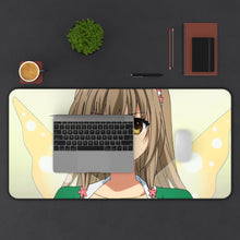 Load image into Gallery viewer, Amagi Brilliant Park Isuzu Sento Mouse Pad (Desk Mat) With Laptop
