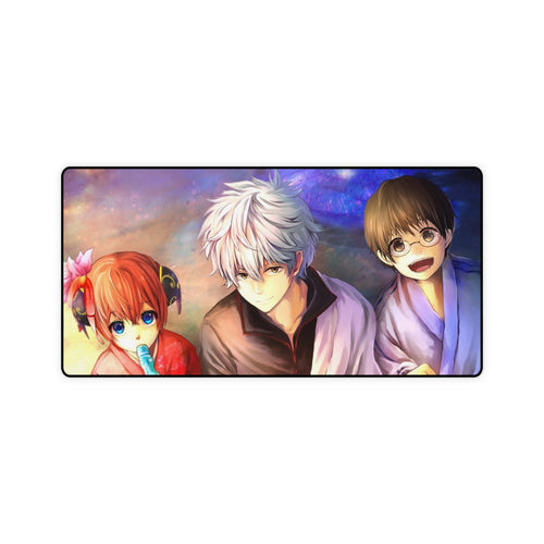Gintama Gintoki Sakata, Kagura, Shimura Shinpachi Mouse Pad (Desk Mat)