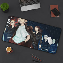 Load image into Gallery viewer, Tokyo Revengers Takemichi Hanagaki, Chifuyu Matsuno, Keisuke Baji, Kazutora Hanemiya Mouse Pad (Desk Mat) On Desk
