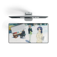 Load image into Gallery viewer, Nagi no Asukara Chisaki Hiradaira, Tsumugu Kihara, Kaname Isaki Mouse Pad (Desk Mat) On Desk

