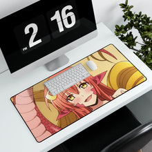 Load image into Gallery viewer, Monster Musume Mouse Pad (Desk Mat) With Laptop
