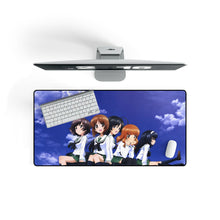 Load image into Gallery viewer, Girls und Panzer Mouse Pad (Desk Mat) On Desk
